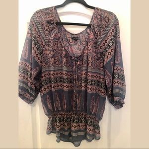 American Eagle Sheer Blouse